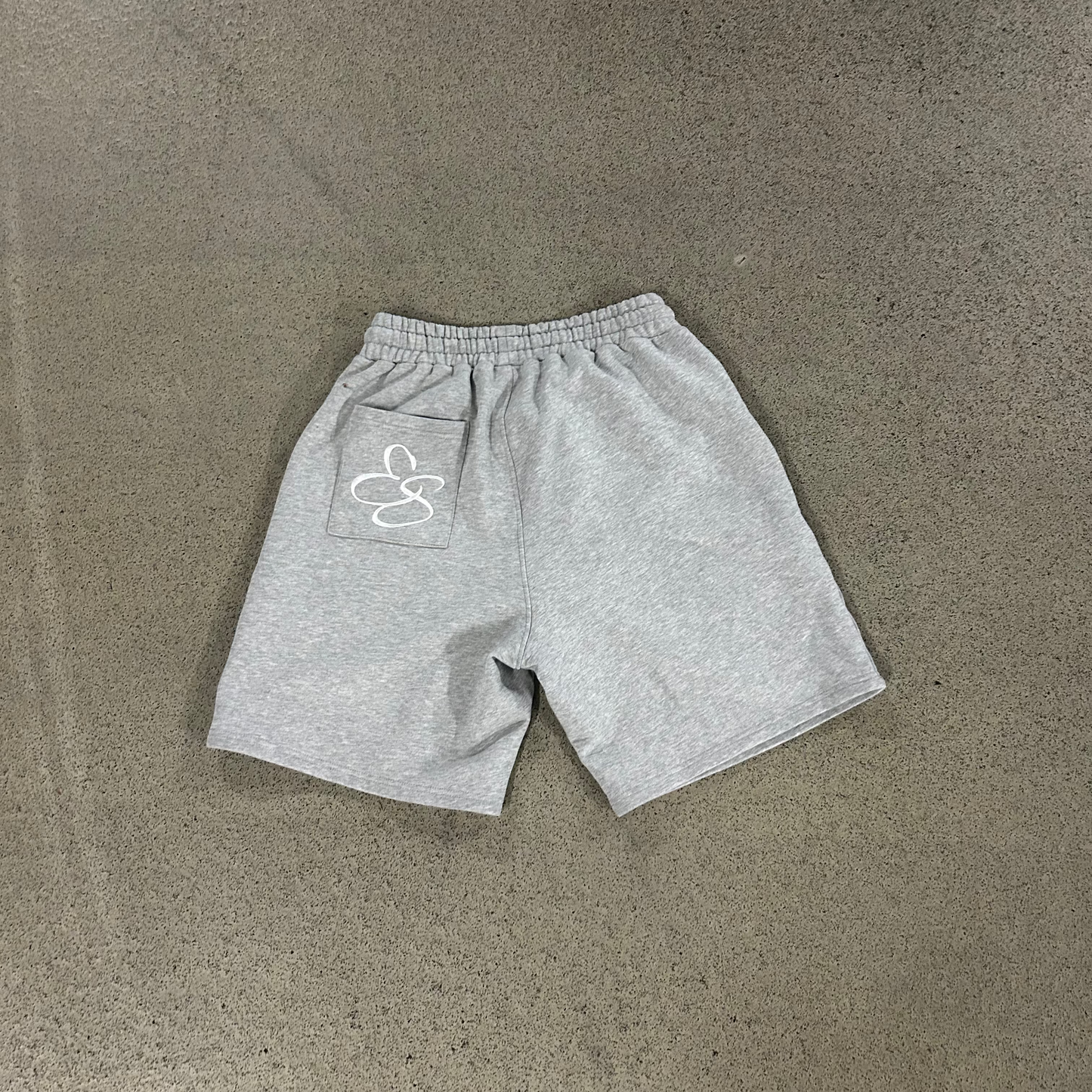 SHORTS "TRUST IN GOD" - Grey/White
