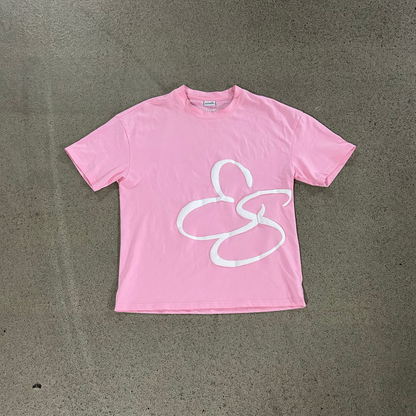 T-Shirt "TRUST IN GOD" - Pink/White