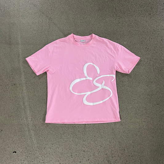 T-Shirt "TRUST IN GOD" - Pink/White