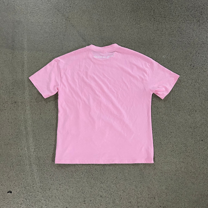 T-Shirt "TRUST IN GOD" - Pink/White
