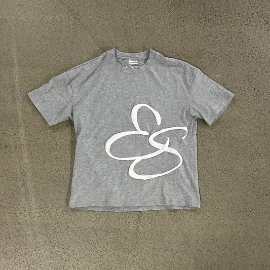 T-Shirt "TRUST IN GOD" - Grey/White