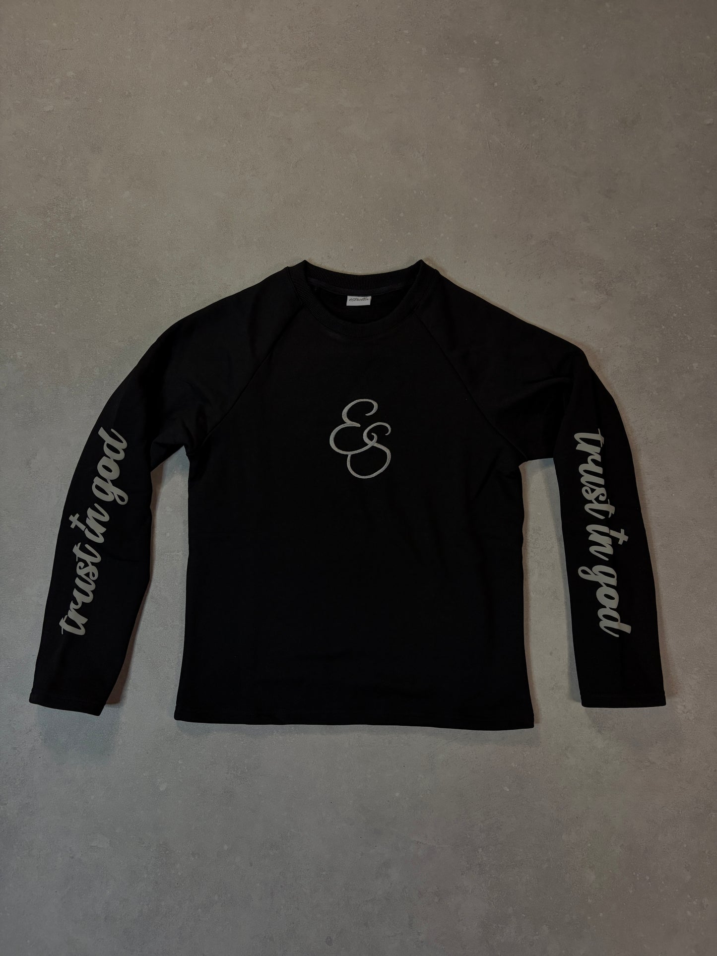 heavyweight longsleeve black/grey