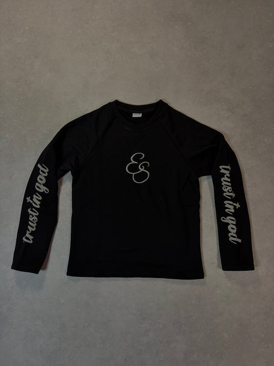 heavyweight longsleeve black/grey